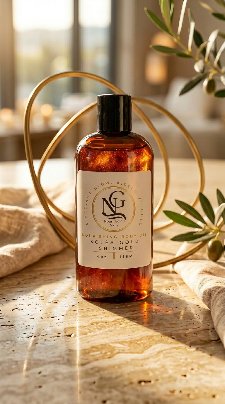 Solèa Gold Shimmer Nourishing Luxe Body Oil